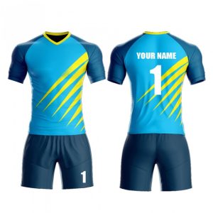 Alternative view of Soccer Uniform
